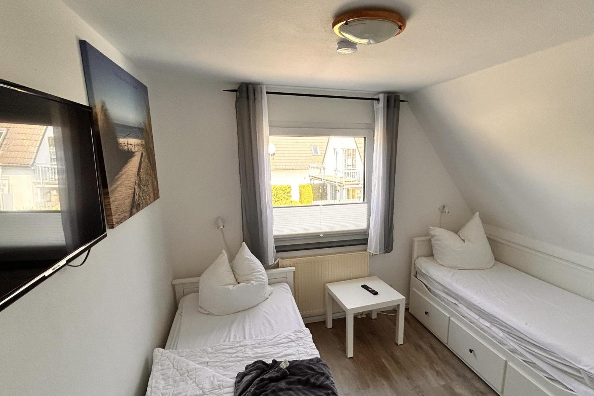 Ferienhaus Solamar Rügen FeWo OG Balkon Breege Exterior foto